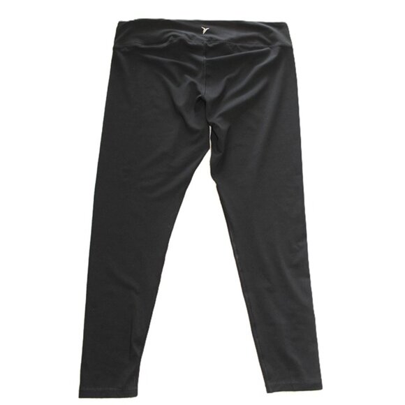 OLD NAVY Active High-Waisted PowerSoft Ankle Leggings in Black (XXL) - Picture 3 of 5